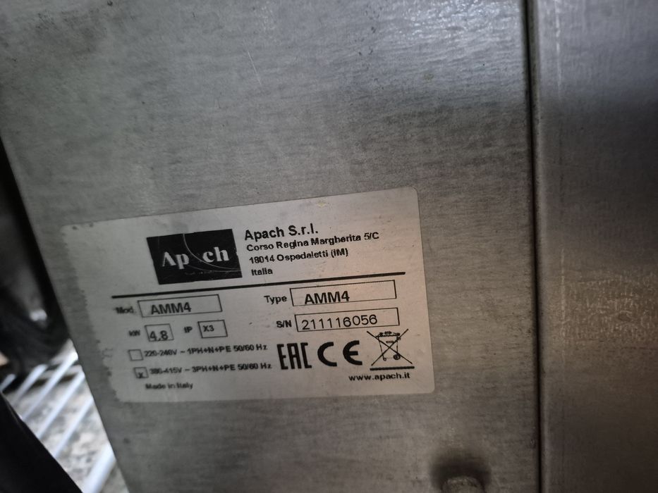 Печь для пиццы Apach AMM4 ( пицца печь) Италия на 4 пиццы