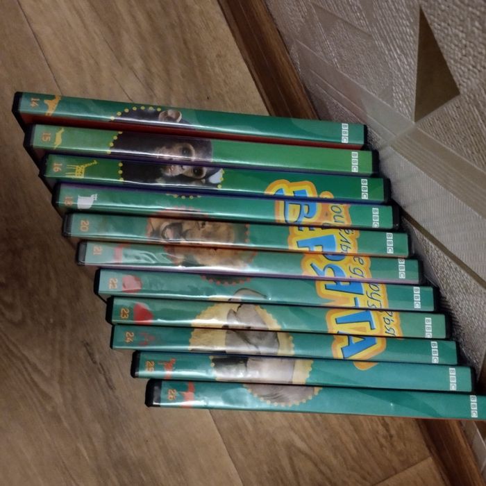 Диски Твои весёлые друзья зверята DVD: 100 грн. - CD / DVD