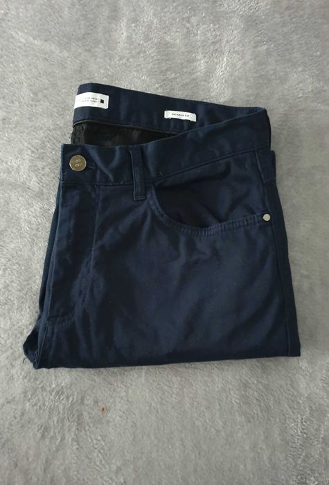 Grantowe spodnie ZARA Skinny Fit rozm. 42