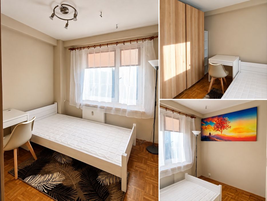 Czechów | 3 pokoje | 60 m² | po remoncie | wyposażone | internet i TV w cenie