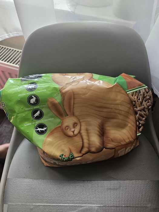 Duza klatka dla królika z wyprawka