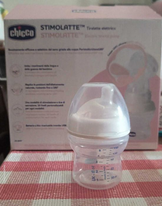 Bomba tira leite elétrica - Chicco