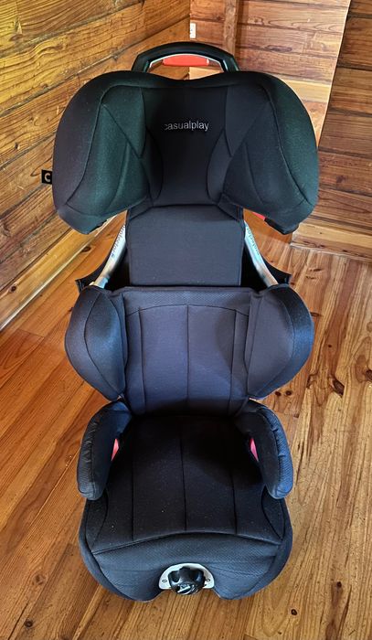 Cadeira auto criança grupo 2 e 3 iso fix casualplay