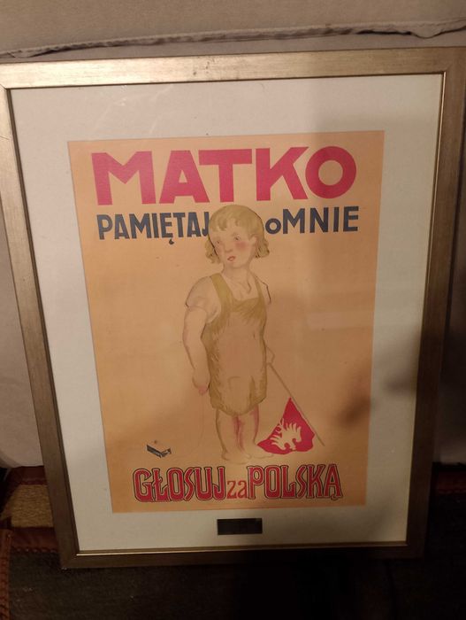 Grafika patriotyczna ,plakat propagandowy