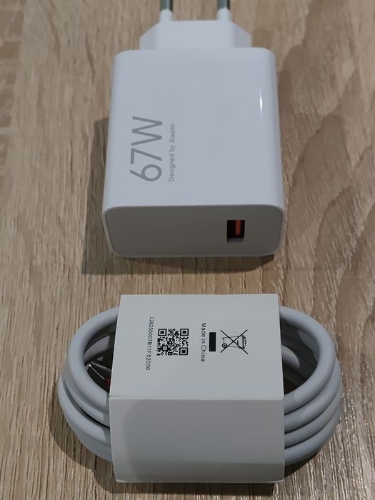 Зарядний пристрій 22.5W; 33W; 67W Комплекти  швидкісної зарядки Xiaomi MDY-11-EP; MDY-16-EF; MDY-15-EW (оригінальний блок+кабель з підтримкою до 120W)