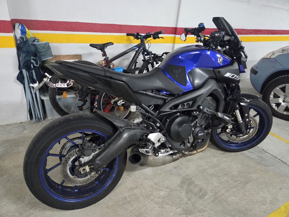 Yamaha MT09(troco por mota de pista 600/750cc))