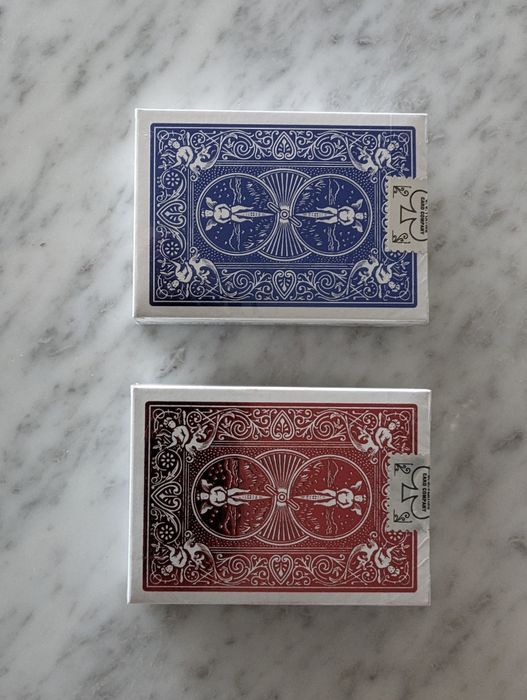 Cartas Bicycle Metal luxe 1a Edição Seladas