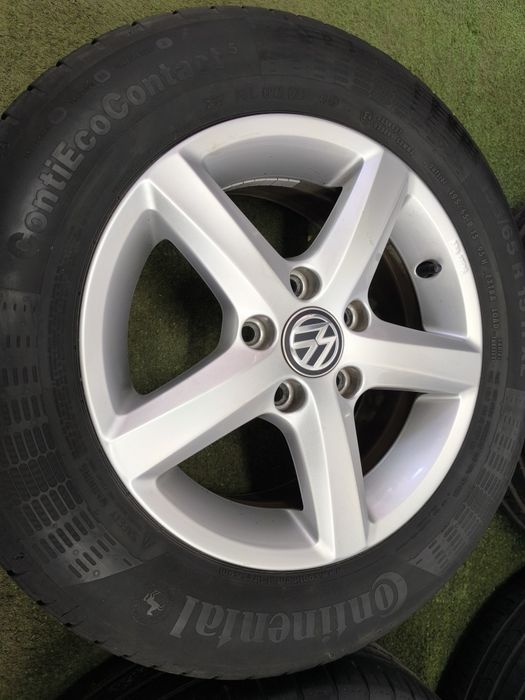 Koła 15" 5x112 opony 195/65/15 VW Passat Golf 5 6 7 8 Touran Caddy