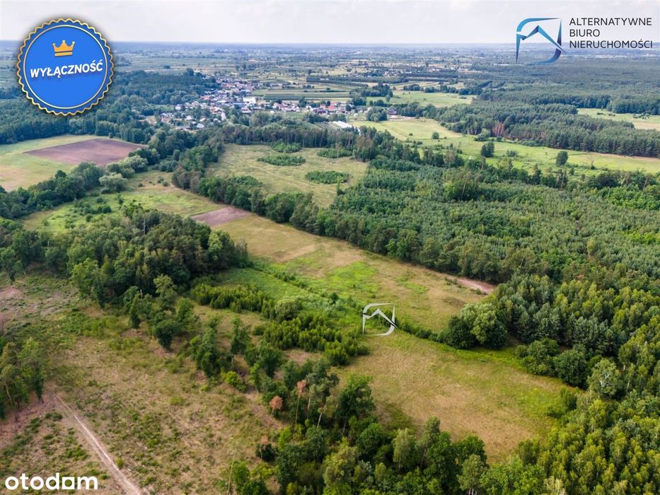 Ustronna działka 3112 m² | Niedźwiada Duża - Widok 2