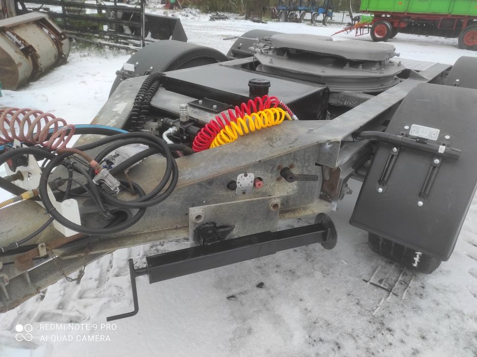 Wózek Dolly Fliegl ocynk hydraulika rejestracja