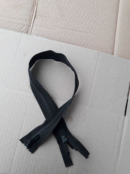 Молния/змейка/застібка/блискавка типа трактор №8/60см./2 бег.черная