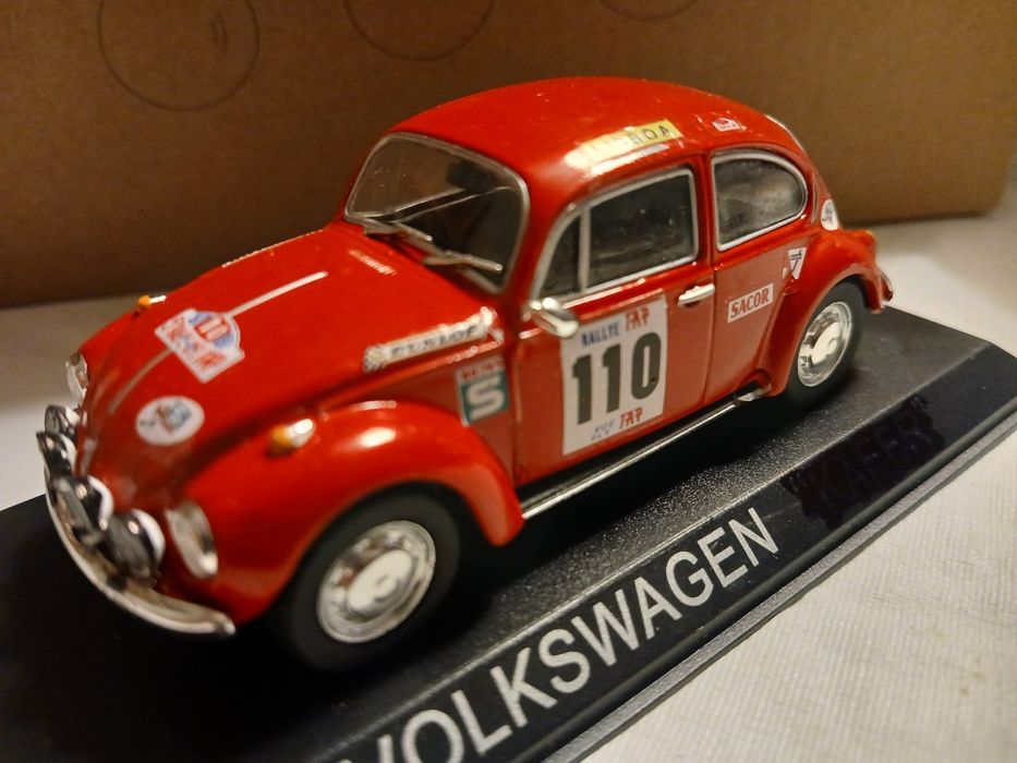 Miniatura 1/43 VW 1302 S Carpinteiro Albino/S.Pereira Rally de Portugal 1971