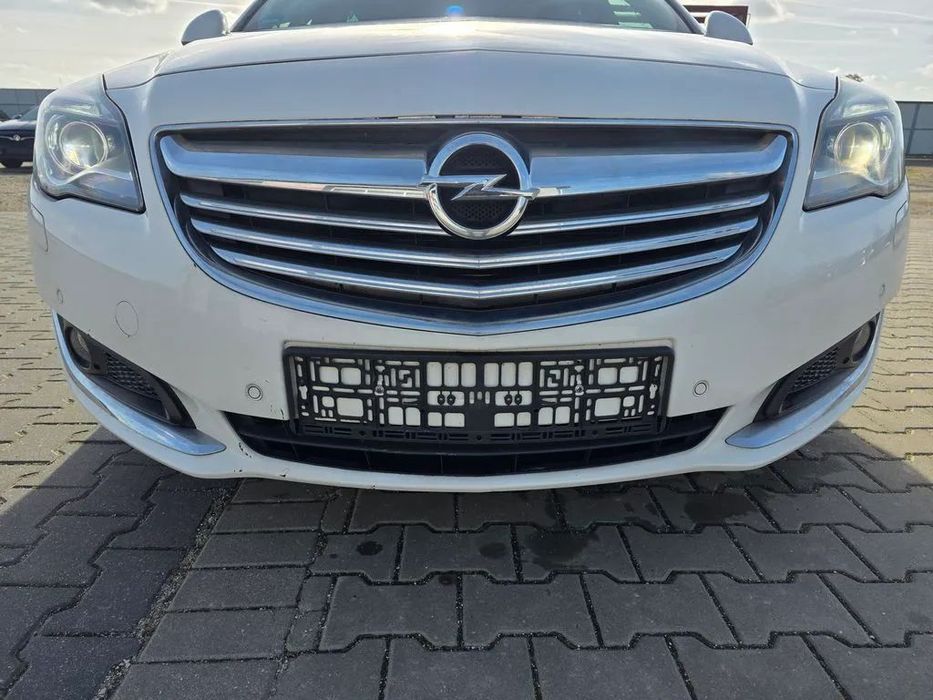 OPEL INSIGNIA A LIFT ZDERZAK PRZEDNI KOMPLETNY POD XENON SPRYSKI GRILL HALOGENY ATRAPA LAKIER Z40R