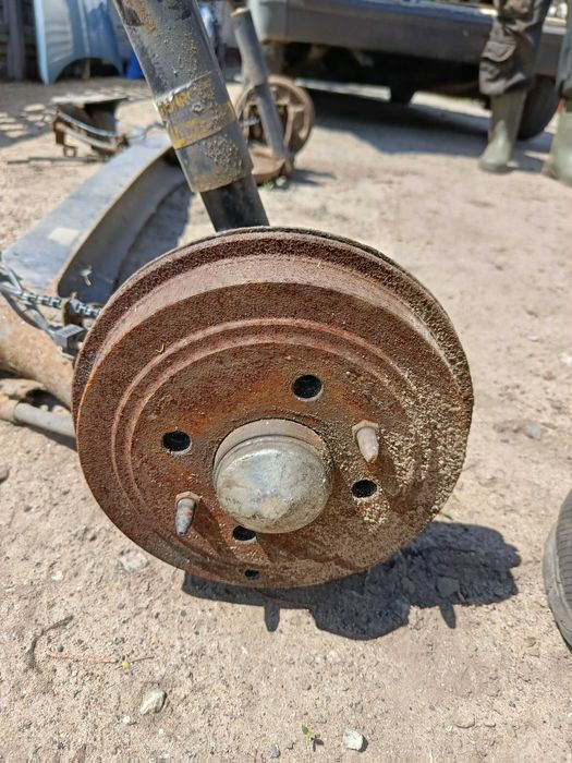 Belka Tył Oś tył Fiat Panda II Kompletna