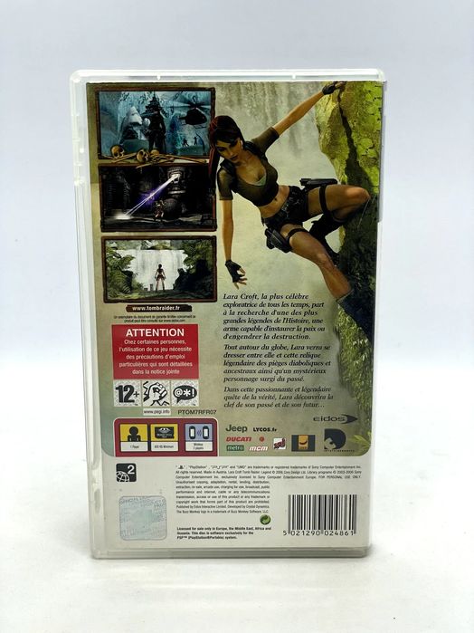 Lara Croft Tomb Raider Legend PSP Po Angielsku