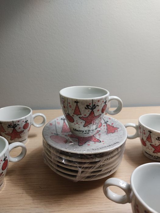 Chávenas de café de Natal