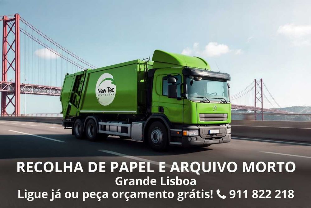 Recolha de Papel e Arquivo Morto – Grande Lisboa