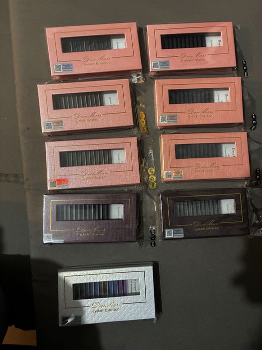 extensões de pestanas Decemars 4D W Eyelash Extension