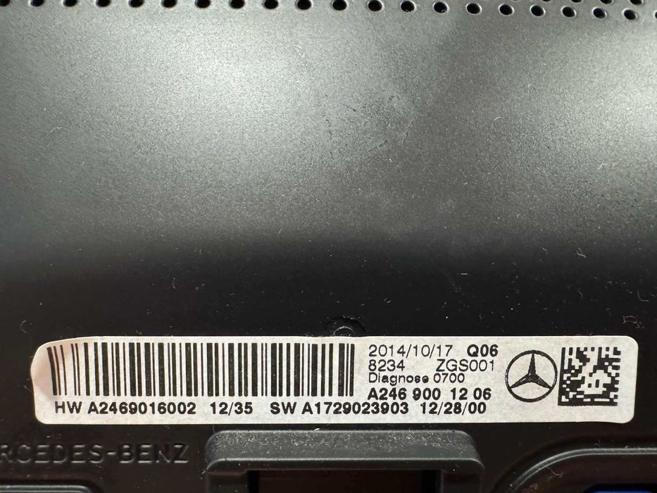 Display - Radio Mercedes Classe a (A180)