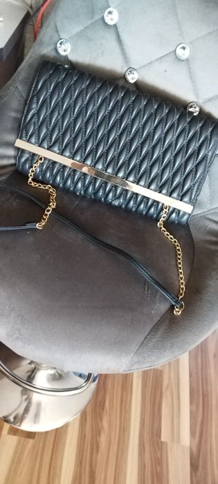 ładna torebka pikowana orsay  łańcuszek