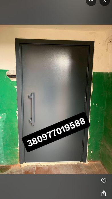 Двері вхідні металеві (під‘їздні)