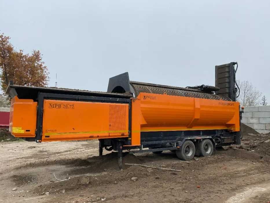 Przesiewacz mobilny Pronar Wynajem Wynajm *Sortowanie* Przesiewanie