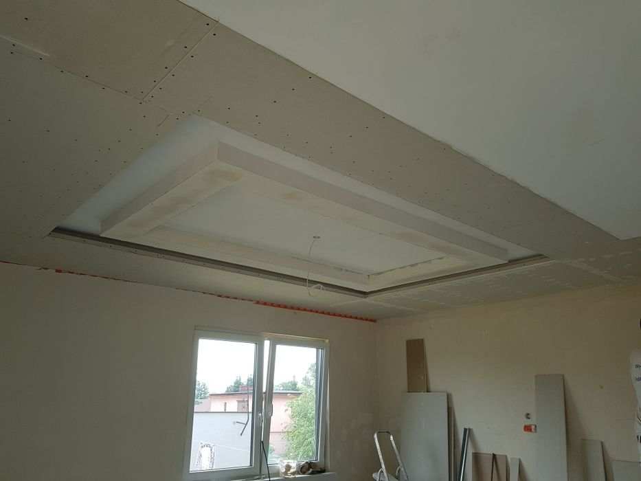 Sufity podwieszane | szpachlowanie | malowanie | remonty