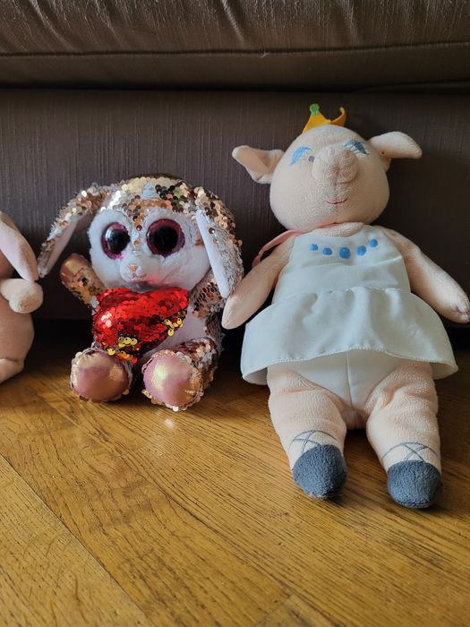 Miś, króliczek , świnka królewna