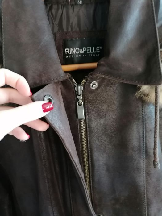 Sobretudo de pele RINO&PELLE