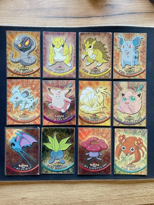 Pokemon topps ingleses silver/rainbow foil 67/151