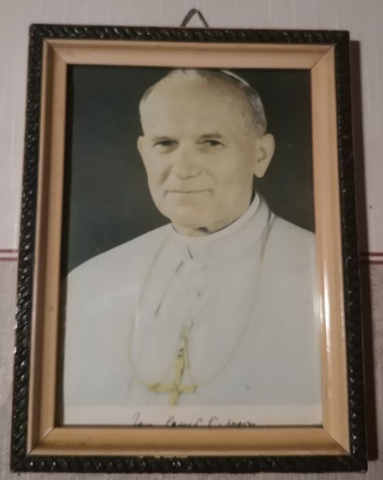 Obraz Święty papież Jan Paweł 2 II drugi pamiątka papież Polak