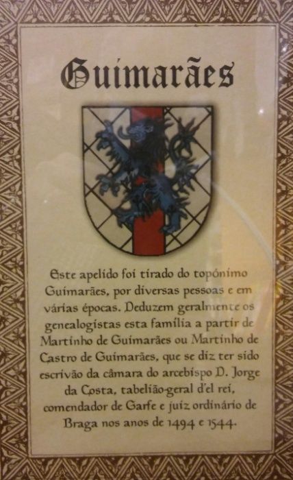 Brasões de Família Diploma