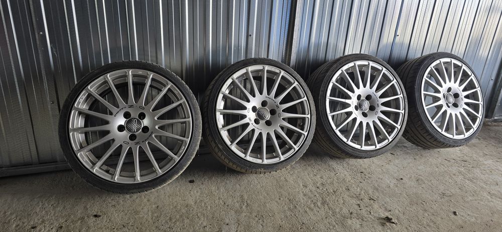 Oz Superturismo 17 cali 5x100 Golf Polo A3 Bora Leon  Subaru Toyota