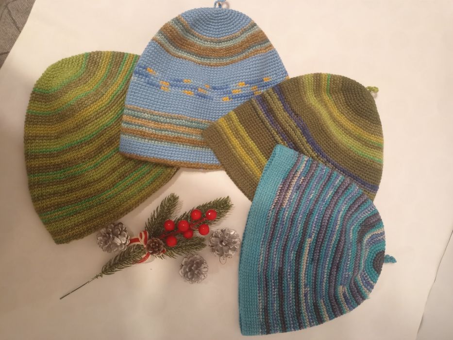 Шапка вовняна для лазні сауни