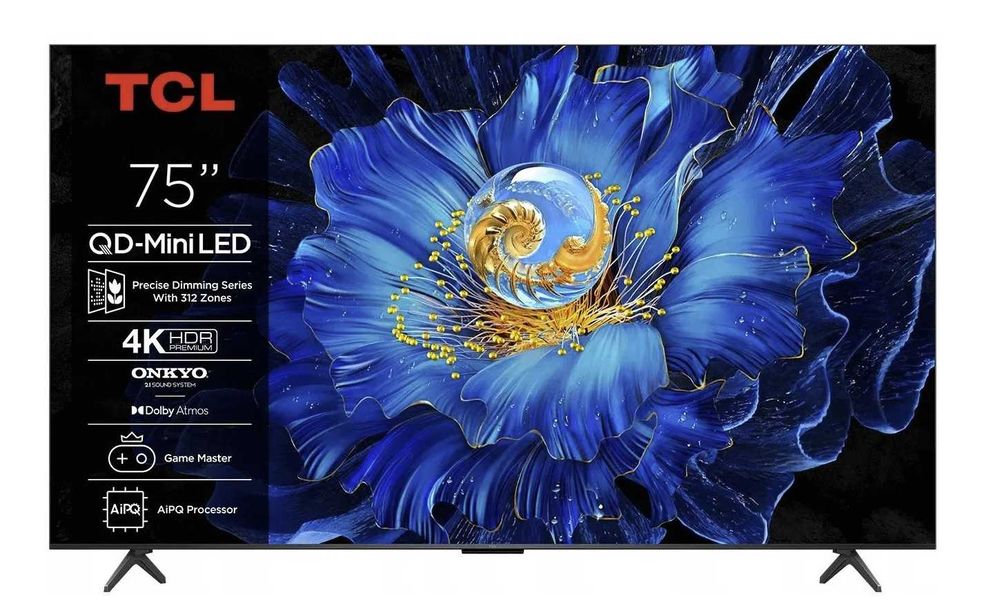 Telewizor TCL 75C61KS 75" QD-Mini LED 4K 60Hz Google TV Dolby Vision