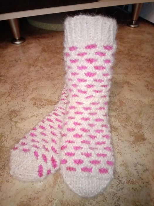 Домашние тапочки ручной работы