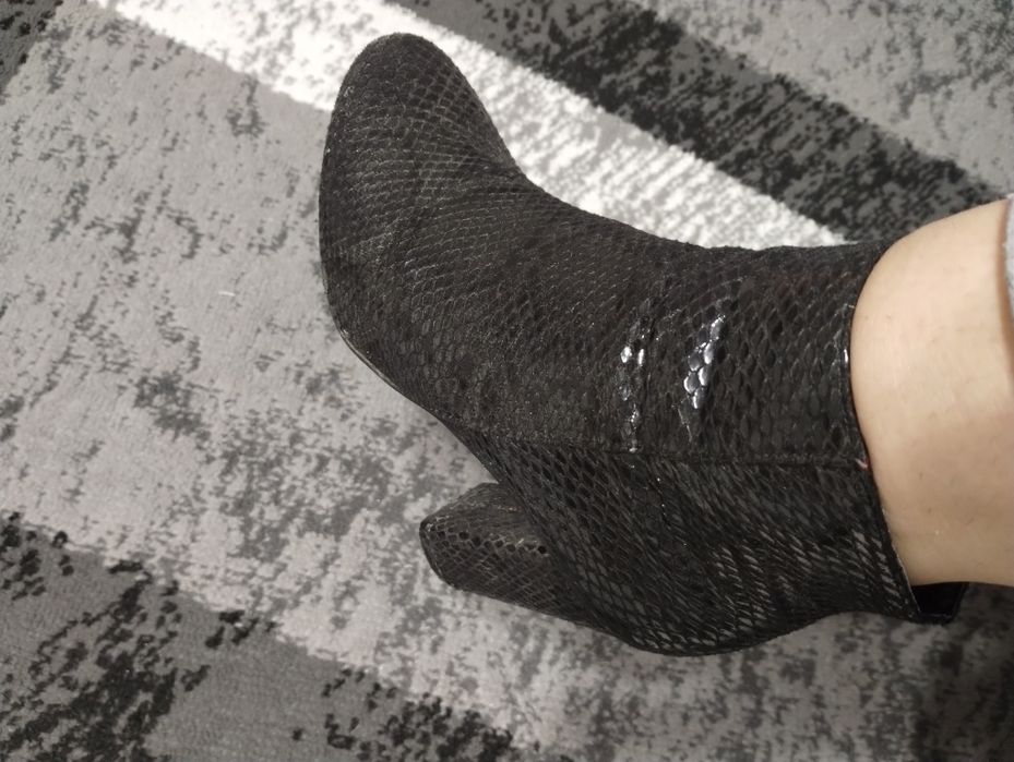 Botki czarne rozmiar36