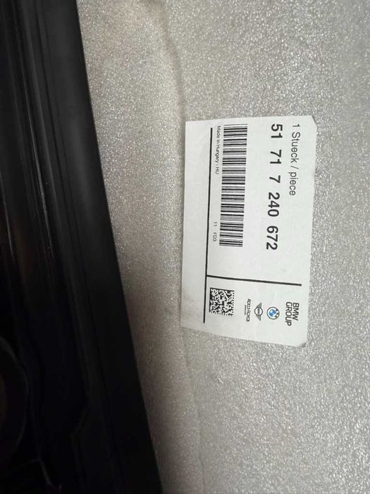 Grelha Torpedo Curcuvan BMW Série 1-2 F20 F23 F22 F21 12a16 OEM