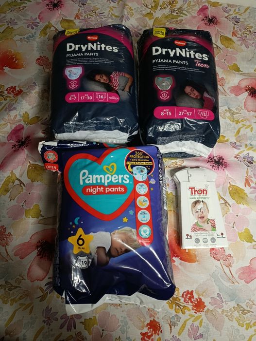 Pieluchy na noc Huggiee Pampers