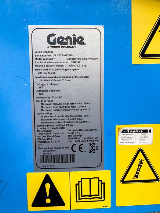 Genie GS-1932 - Elevatoria