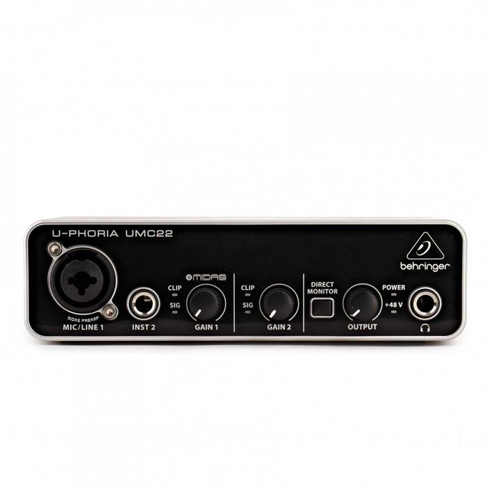 Interface Audio Behringer UMC22 usb (novo)