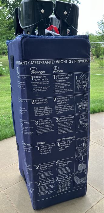 Łóżeczko turystyczne Graco Contour Electra z przewijakiem granatowe