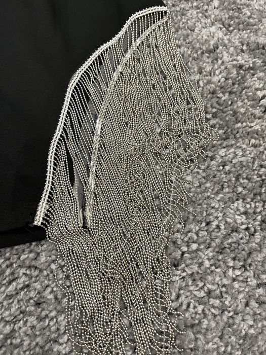 Спідниця , юбка ,юбка мини с бахромой хл, спідниця з бахарамою,юбка хл