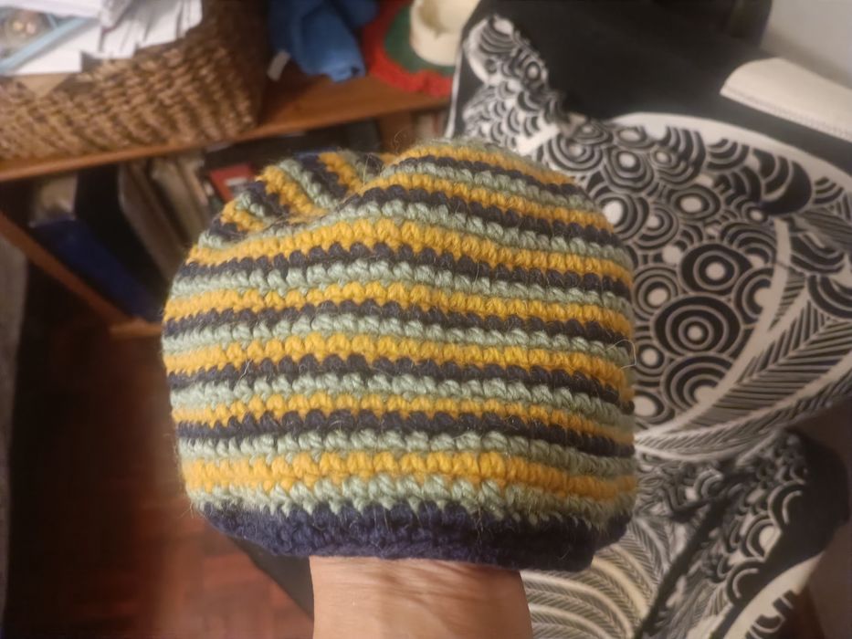Boina/Gorro lã artesanal