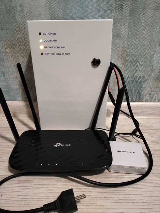 ИБП. Бесперебойник для роутера ONU GPON. Интернет без света. 20а/ч