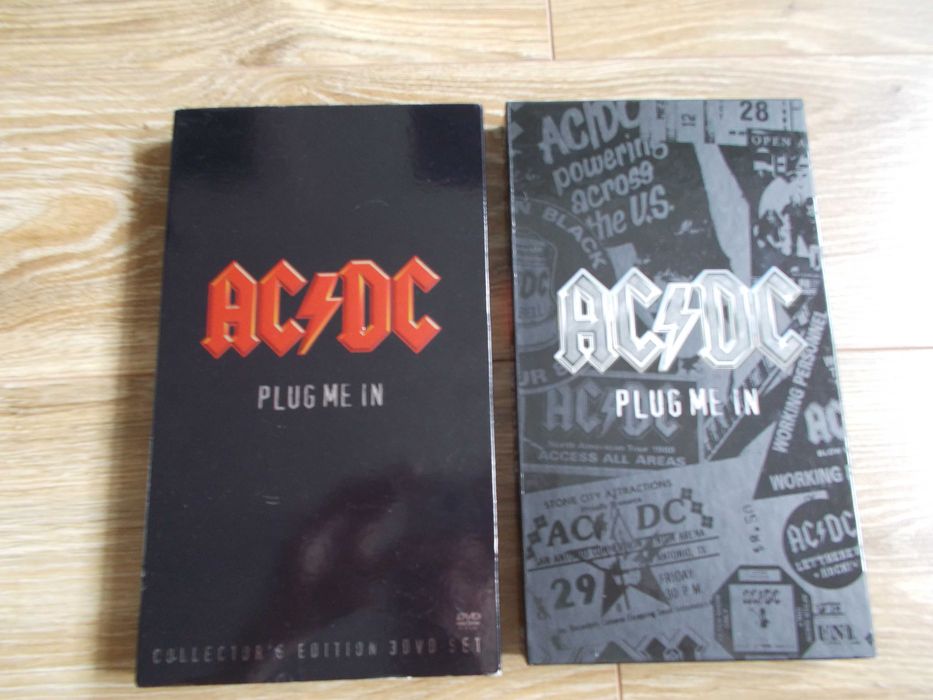 AC/DC Plug Me In Collectors Edition DVD 3 szt.