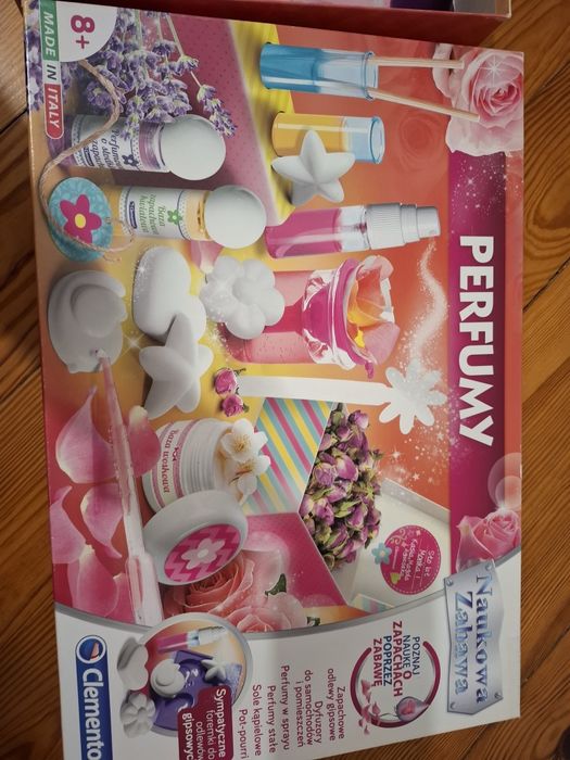 Naukowa zabawa clementoni perfumy 8+