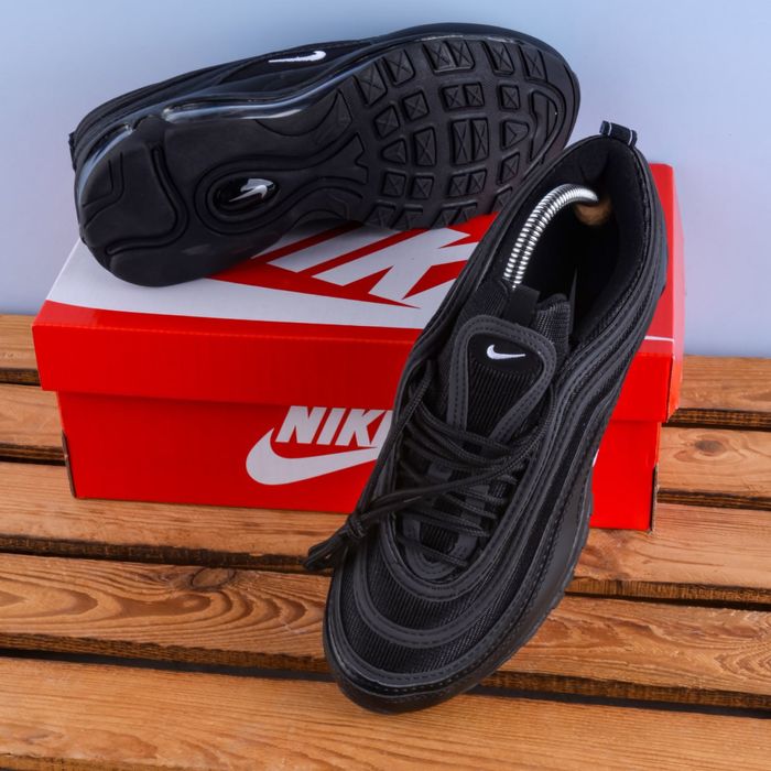 ‼️НАЛОЖКА‼️41-45 Nike Air Max 97 black vintage / 90 95