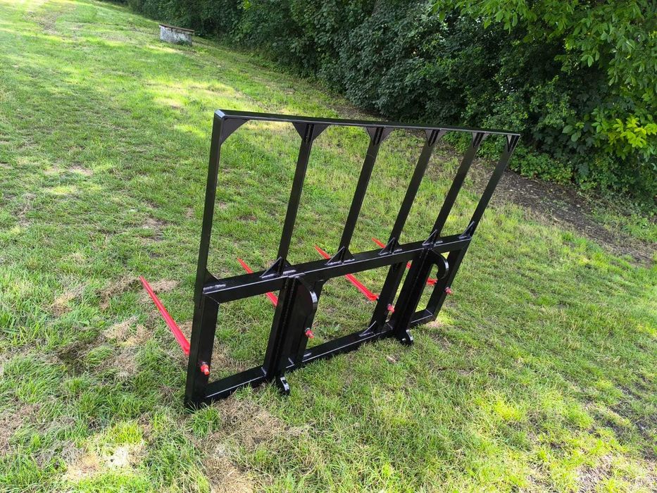 Ramka do balotów z nadstawką 80 cm transport 2 / 3 szt. bele udźwig 2t