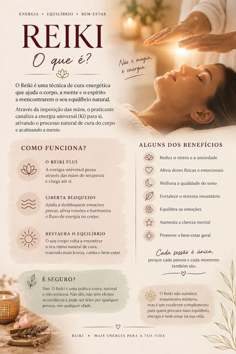 Reiki à Distância | Sessão Online | 25€